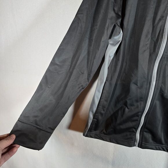 New Mens Spyder Empire Fleece Pockets Jacket Gray/grey S Full Zip - Picture 2 of 12